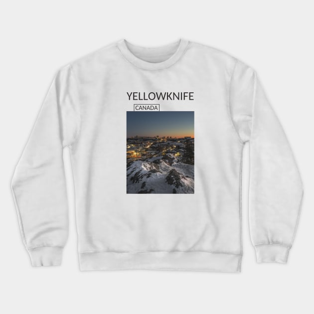 Yellowknife Northwest Territories Canada City Souvenir Gift for Canadian T-shirt Apparel Mug Notebook Tote Pillow Sticker Magnet Crewneck Sweatshirt by Mr. Travel Joy